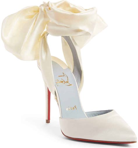 christian Louboutin wedding shoes